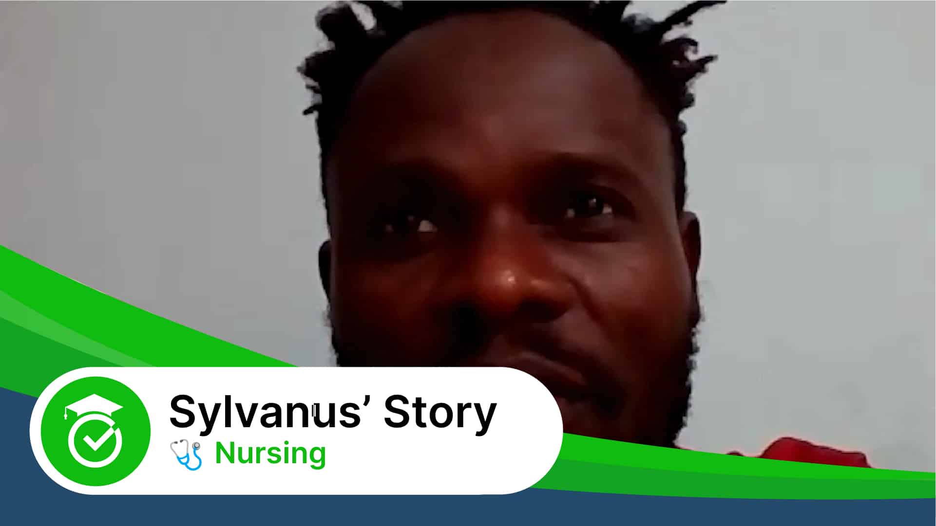 Sylvanus' Story: Diversifying into Nursing testimonial