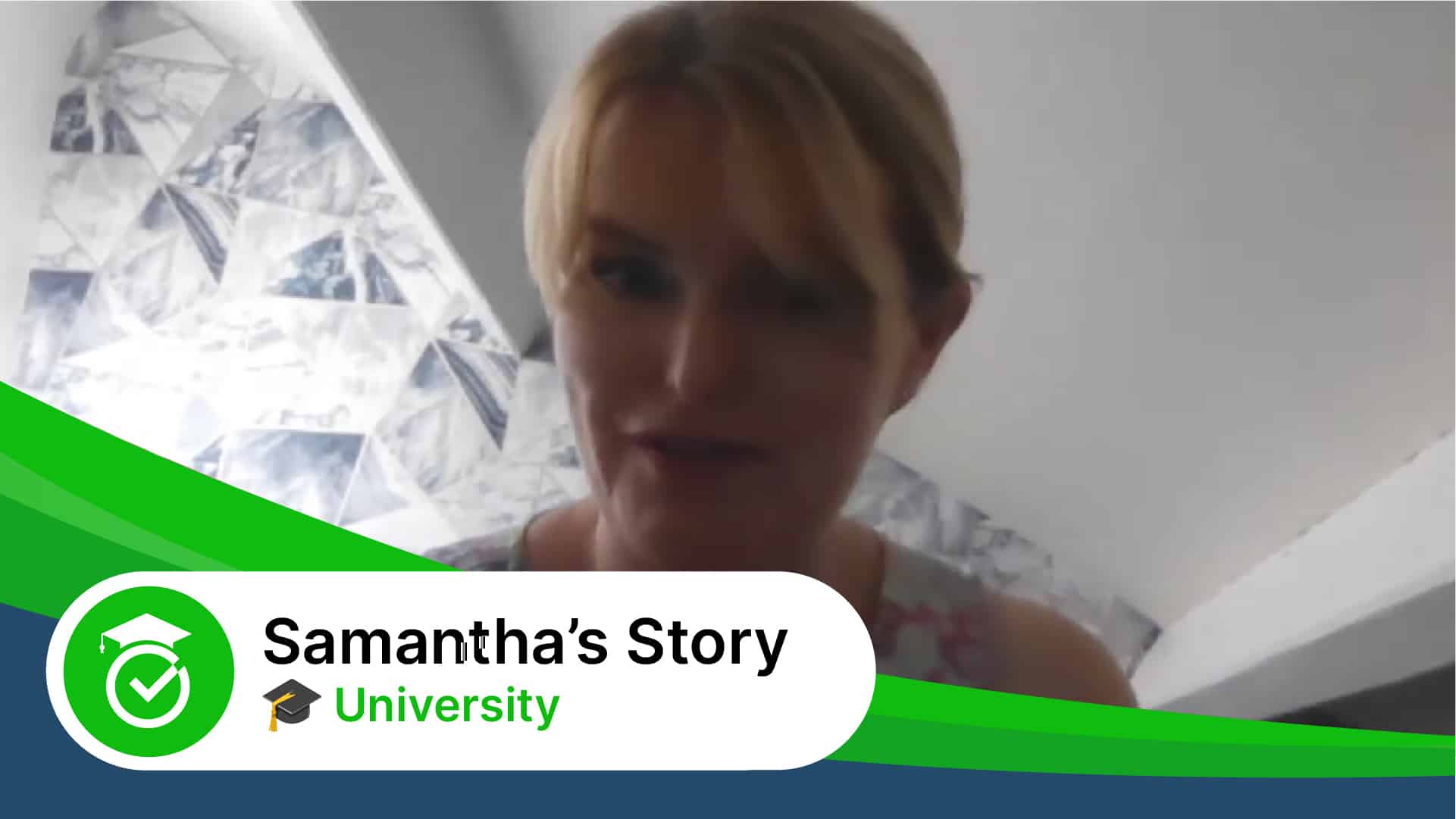 Samantha's Story: Doing Occupational Therapy testimonial