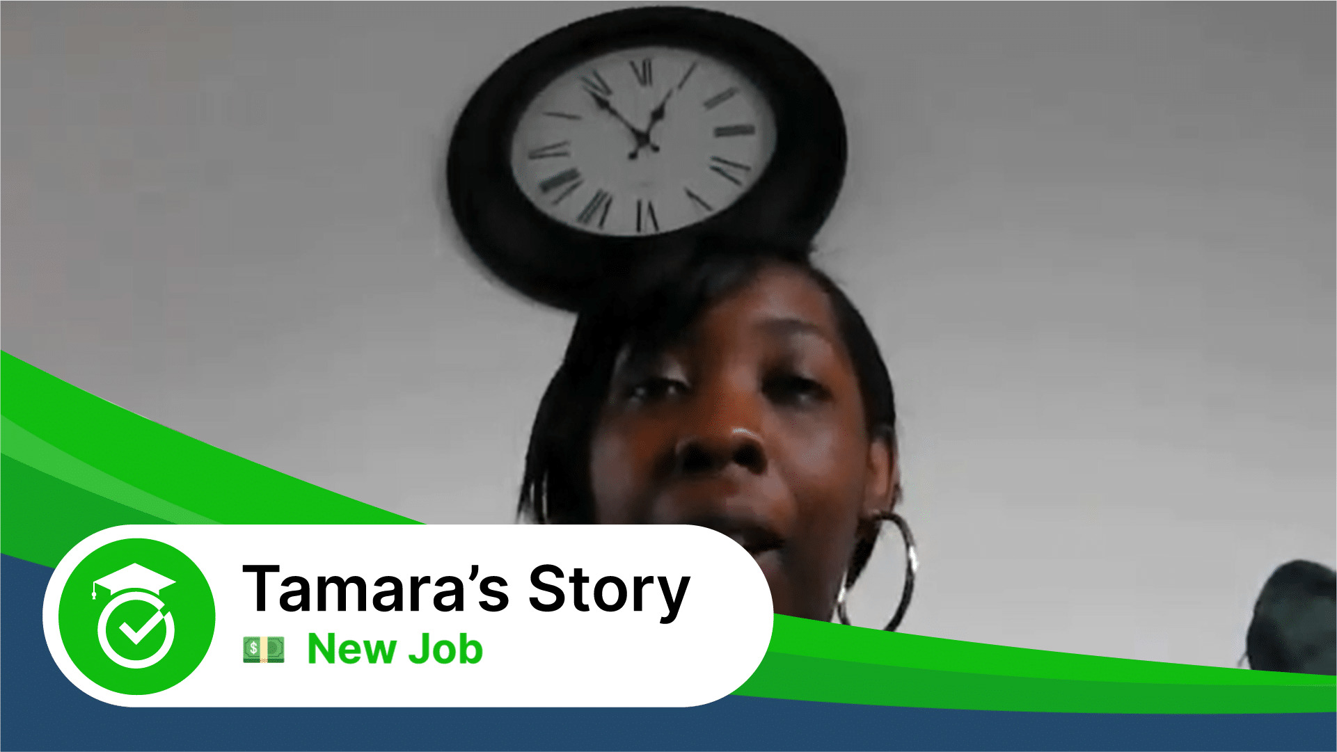 Tamara's Story: Applying for a New Job testimonial