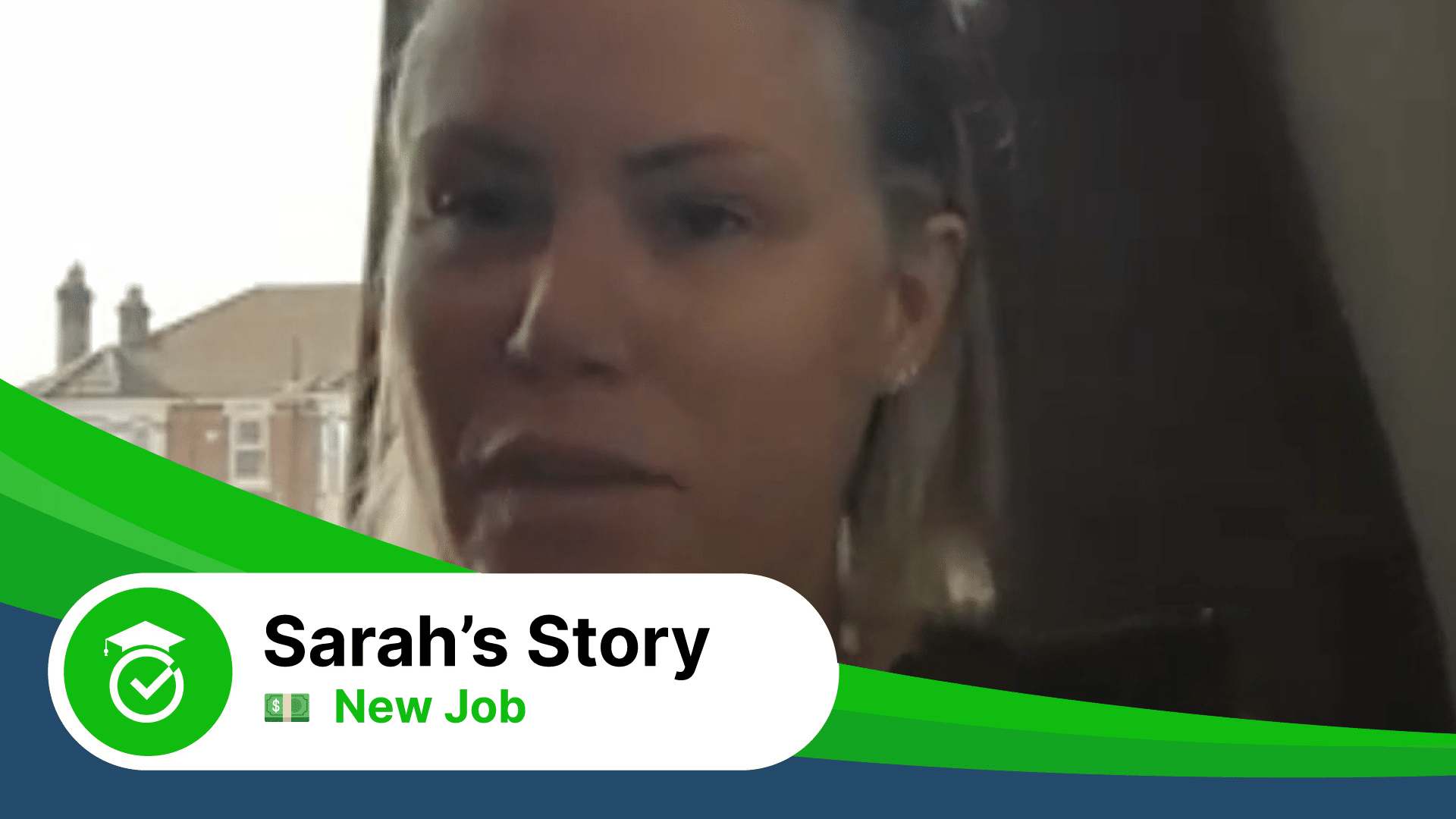 Sarah's Story: Becoming a Social Worker testimonial